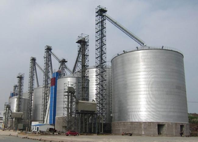 清远大型钢板库构造参数及水泥储存质量